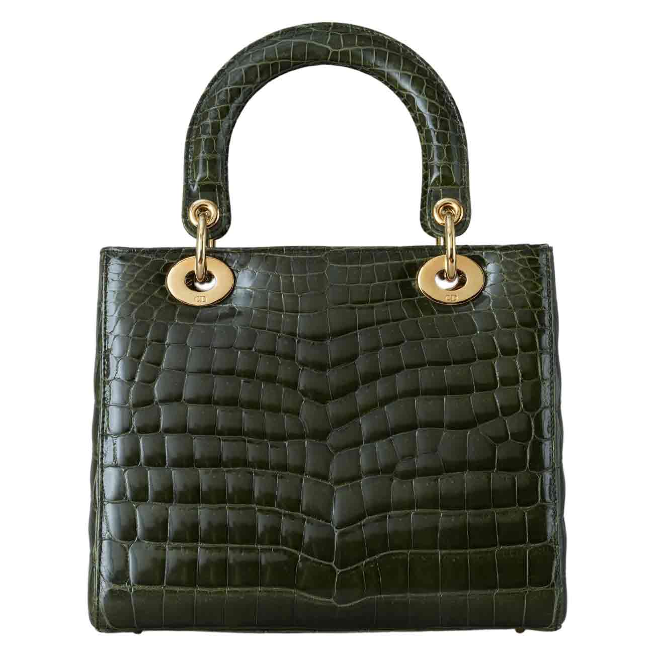CHRISTIAN DIOR(USED)크리스찬디올 와니 레이디디올 미디움 백